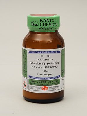 Hoá chất Potassium peroxodisulfate for nitrogen & phosphorus analysis, 100g/lọ, Hãng Kanto, Nhật