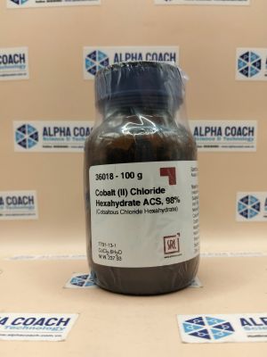 Hoá chất Cobalt (II) Chloride Hexahydrate ACS, 98%, chai 100g, hãng SRL, Ấn Độ