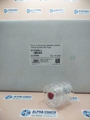Khay đặt màng lọc 3 mảnh, vật liệu Styrene, đường kính 37mm, hãng Zefon, Mỹ