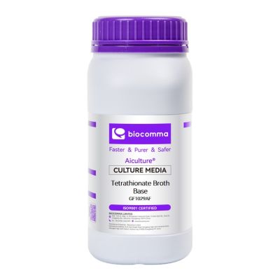 Môi trường vi sinh Tetrathionate Broth Base (TTB), chai 500g, mã GF1029AF, hãng Biocomma, TQ