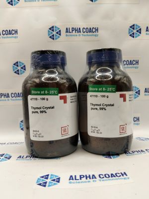 Hoá chất Thymol Crystal pure, 99%, mã: 47110, lọ 100g, hãng SRL, Ấn Độ
