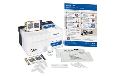 Bộ kit strip test định lượng Aflatoxin Afla-V ONE Kit (25 Tests) (thức ăn chăn nuôi và thức ăn thú cưng), mã 176005106EF, Hãng Vicam, Mỹ
