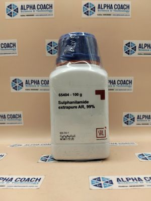 Hoá chất Sulphanilamide extrapure AR, 99%, chai 500g, hãng SRL, Ấn Độ