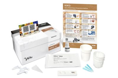 Bộ kit strip test định lượng Deoxynivalenol DON-V VT/Room Temperature Kit (25 Tests), chiết bằng nước, mã 176005187C, Hãng Vicam, Mỹ