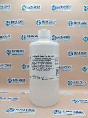 Dung dịch chuẩn ICP-OES 15 thành phần - ICP-OES Wavelength calibration solution 15 components, mã 6610030100.L5, hãng CPAchem, Bungari
