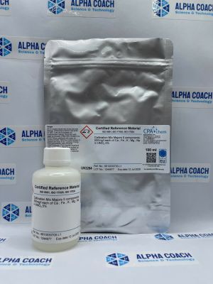 Dung dịch chuẩn Mix Majors - 5 thành phần nồng độ 500mg/L, mã 6610030700.L1, hãng CPAchem, Bungari