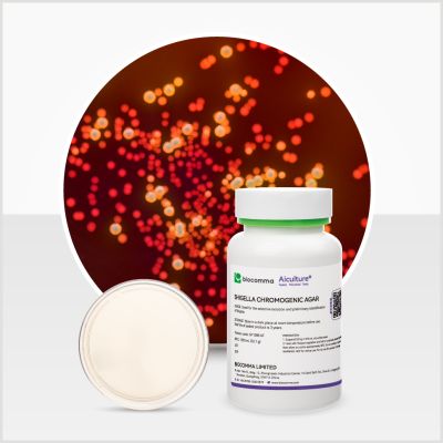 Môi trường vi sinh Shigella Chromogenic Agar, chai 1000mL, mã GF1088AF, hãng Biocomma, TQ