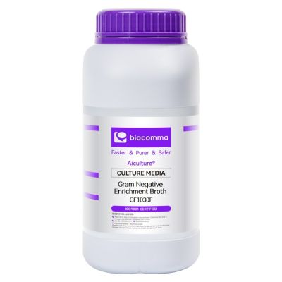 Môi trường vi sinh Gram Negative Enrichment Broth (GN Broth), chai 500g, mã GF1030F, hãng Biocomma, TQ