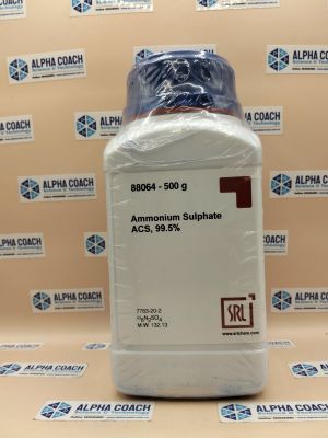 Hoá chất Ammonium Sulphate ACS, 99.5%, chai 500g, hãng SRL, Ấn Độ