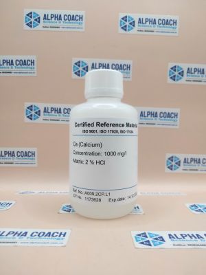 Dung dịch chuẩn AAS - Calcium (Ca) 1000 mg/L, mã A009.2CP.L1, chai 100mL, hãng CPAchem, Bungari