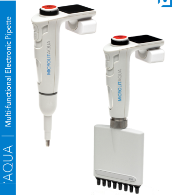 AQUA – Micropipette điện tử đa chức năng, Hãng Microlit, Ấn Độ