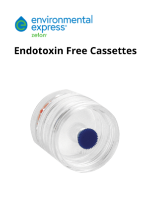 Cassette không chứa endotoxin (nội độc tố), hãng Zefon/Environmental Express, Mỹ