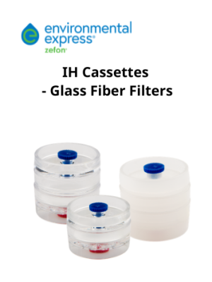 Cassettes lấy mẫu khí có chứa sẵn màng lọc sợi thủy tinh bên trong, hãng Zefon/Environmental Express, Mỹ