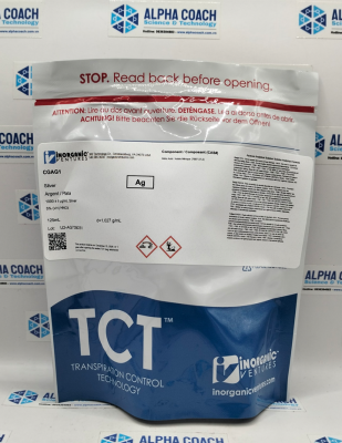 Dung dịch chuẩn Silver (Ag) 1000ug/ml, mã CGAG1, chai 125ml, hãng IV, Mỹ