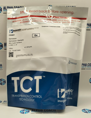 Dung dịch chuẩn Germanium (Ge) 1000ug/mL, mã CGGE1, chai 125ml, hãng IV, Mỹ