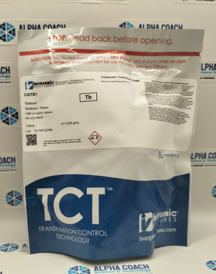 Dung dịch chuẩn Terbium (Tb) 1000ug/mL, mã CGTB1, chai 125ml, hãng IV, Mỹ