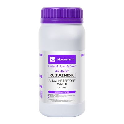 Môi trường vi sinh Alkaline Peptone Water, chai 500g, mã GF1188F, hãng Biocomma, TQ