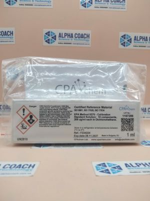 Dung dịch chuẩn EPA Method 8270 - 18 thành phần 200ug/mL, mã F234224, hãng CPAchem - Bungari