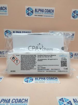 Dung dịch chuẩn Nhóm Clo hữu cơ, mã F263609, lọ 1 ml, hãng CPAchem, Bungari