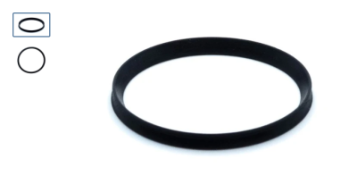 Gioăng làm kín bụi (FKM) cho phần dưới của lò – Mã #3200044474, 1 cái/bộ, HORIBA Scientific, Nhật Bản