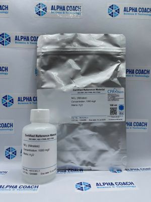 Dung dịch chuẩn IC - Nitrates (NO3-) 1000 mg/l, mã H013.W.L1, chai 100mL, hãng CPAchem, Bungari