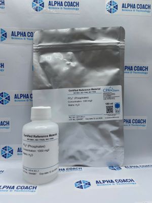 Dung dịch chuẩn Phosphates (PO43-) 1000 mg/l in H2O cho IC, hãng CPAChem, Bungari