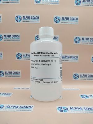 Dung dịch chuẩn IC - Phosphates (PO43- (as P)) 1000 mg/l, chai 250mL, hãng CPAchem, Bungari