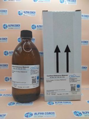 Dung dịch chuẩn Độ màu 10 Pt-Co, chai 500mL, CPAchem