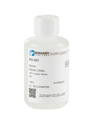 Dung dịch chuẩn Chlorite 1000ug/mL, mã ICCLO21, hãng IV, Mỹ 