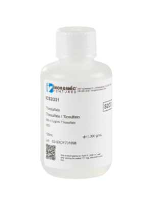 Dung dịch chuẩn Thiosulfate 1000ug/mL, mã ICS2O31, hãng IV, Mỹ 
