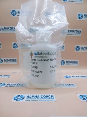 Dung dịch chuẩn Fluoride 1000mg/L, chai 125mL, hãng NSI, Mỹ