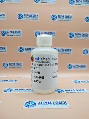 Dung dịch chuẩn Tổng độ cứng - Total Hardness CRM, 1000mg/L, mã IS-017-125, hãng NSI, Mỹ