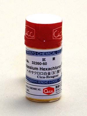 Hoá chất Potassium hexachloroplatinate(IV), 1g//lọ, Hãng Kanto,Nhật