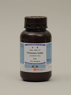 Hoá chất Potassium iodide (KI) Extra pure, 500g/Lọ, Hãng Kanto, Nhật