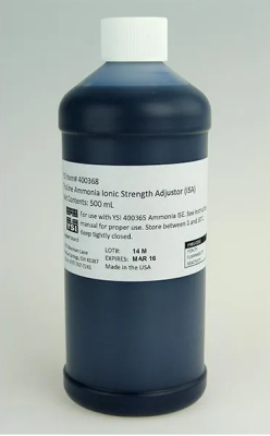 Bộ dung dịch cho điện cực TRULINE AMMONIA, Hãng YSI, Mỹ