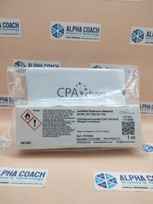 Dung dịch chuẩn Chlordecone hydrate [CAS:143-50-0] 100ug/ml in Acetone, hãng CPAchem, Bungari