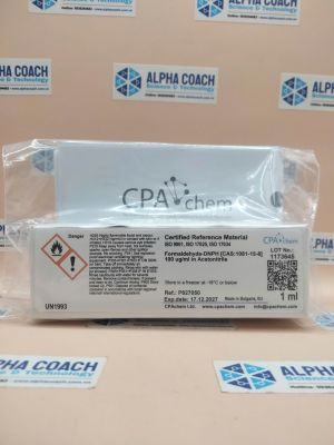 Dung dịch chuẩn Formaldehyde-DNPH 100 ug/ml, mã P827050, Lọ 1 ml, Hãng CPAchem, Bungari