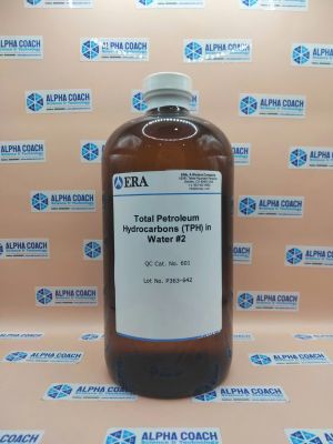 Mẫu chuẩn (CRM) Total Petroleum Hydrocarbons (TPH) in Water #2, nền mẫu nước ô nhiễm, hãng ERA Waters, Mỹ