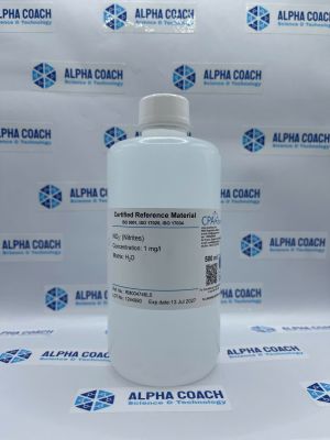 Dung dịch chuẩn Nitrites (NO2-) 1mg/l in Water, chai 500ml, hãng CPAchem, Bungari