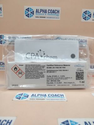 Chất chuẩn Cyclohexanone CAS:108-94-1 EC:203-631-1, hãng CPAchem, Bungari