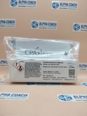 Chất chuẩn Isophorone, mã SB4830.1G, lọ 1000 mg, hãng CPAchem, Bungari