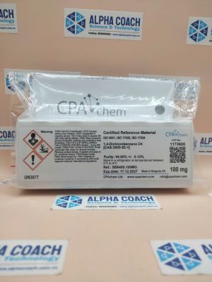Chất chuẩn 1,4-Dichlorobenzene D4, mã SB6400.100MG, lọ 100 mg, hãng CPAchem, Bungari