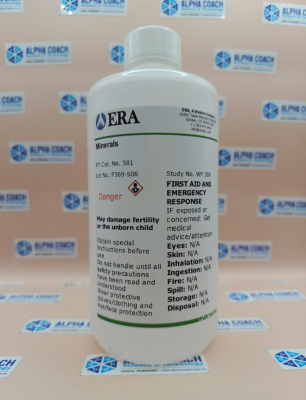 Thử nghiệm thành thạo Mineral, Nền mẫu nước ô nhiễm, hãng ERA Waters, USA