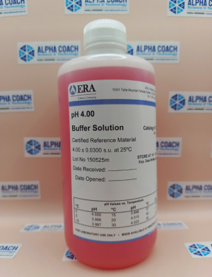 Dung dịch chuẩn (CRM) pH 4, hãng ERA Waters, USA