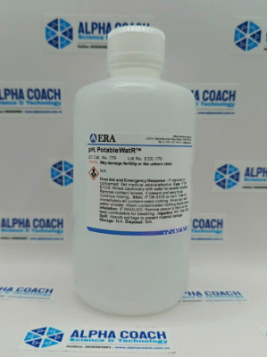 Mẫu chuẩn (CRM) pH, PotableWatR™, Nền mẫu nước cấp, hãng ERA Waters, USA