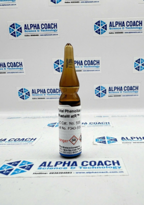 Mẫu chuẩn (CRM) Total Phenolics (4-AAP), WasteWatR™, nền mẫu nước ô nhiễm, hãng ERA  Waters, USA