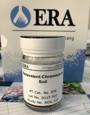 Thử nghiệm thành thạo Hexavalent Chromium in Soil, Nền mẫu đất, hãng ERA Waters, USA