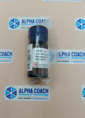 Hoá chất 1,10-Phenanthroline Monohydrate ACS, 99.5%, lọ 5g, hãng SRL, Ấn Độ