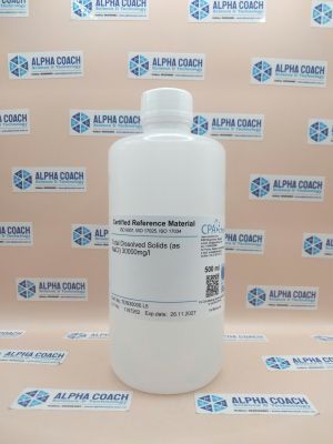 Dung dịch chuẩn TDS 30000mg/L - Total Dissolved Solids (as NaCl) 30000mg/l, chai 500mL, hãng CPAchem - Bungari