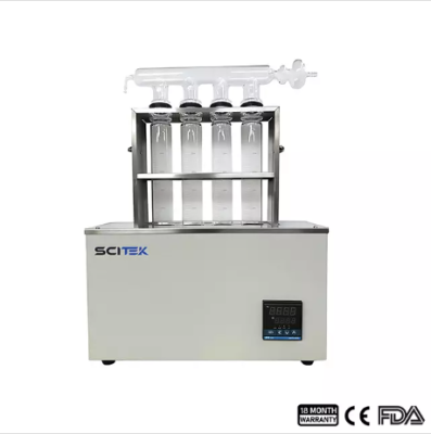 Bộ phá mẫu DF-04C/DF-08C/DF-20C (Infrared heating) tổng Nitơ/Nitơ Kjeldahl, 4/8/20 vị trí, Hãng Scitek Global
